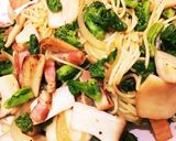 菜の花の柚子胡椒パスタ作り方6写真