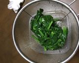 レンジでおひたし、ほうれん草作り方7写真