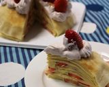 春がきた♡いちごカスタードミルクレープ作り方12写真