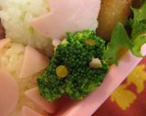 クリスマスツリー（キャラ弁おかず）作り方4写真