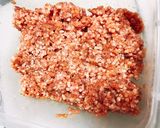 すき焼きのタレを使ってレンチン豚そぼろ！作り方2写真