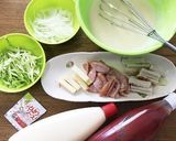ホットケーキミックス惣菜パン ♡作り方2写真