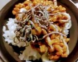 簡単究極納豆塩昆布しらすご飯⭐絶品めし作り方5写真