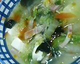 白菜サラダがスープになっちゃった～！作り方6写真