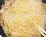 キャベツとツナのヘルシーパスタ作り方10写真