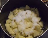 はちみつレモン風味のりんごパン作り方3写真