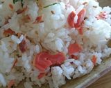 10分朝ご飯♪いつもの塩鮭で簡単ピラフ風作り方5写真