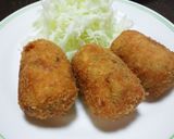 サツマイモのカニ風クリームコロッケ作り方9写真