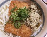 うどんスープの素で作る元祖きつねうどん作り方7写真