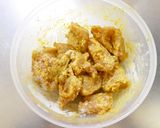 油大さじ１！揚げない★鶏胸肉カレー唐揚げ作り方5写真