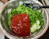 【保育園おやつ】ながいものふわふわピザ作り方3写真