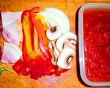 定番ピザトーストにオリーブオイルひとかけ作り方1写真
