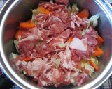 ✿たっぷりきゃべつ＆豚肉のおかずスープ✿作り方3写真