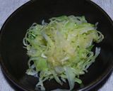 キャベツの塩だれ和え作り方2写真