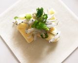 しらすとチーズのワンタン焼作り方2写真