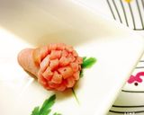 ＊ハムのお花＊基本の『き』①ビアハム編作り方5写真