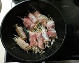 簡単節約メイン料理！もやしの豚バラ巻き作り方6写真