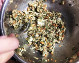 混ぜて揚げるだけ！豆腐と野菜の落とし揚げ作り方3写真