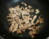 うどと豚肉の五目塩きんぴら作り方2写真