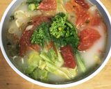 春キャベツとトマトのさっぱり味ラーメン！作り方5写真