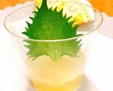 紫蘇焼酎&柚子ゼリー♢梅添☆嚥下食にも作り方3写真