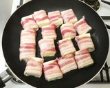 豆腐の豚ばら肉巻き★甘辛コチュジャン焼き作り方8写真
