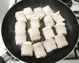 豆腐の豚ばら肉巻き★甘辛コチュジャン焼き作り方9写真