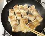 豆腐の豚ばら肉巻き★甘辛コチュジャン焼き作り方11写真