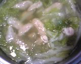 ささみと白菜の酸辣湯作り方5写真