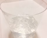 超簡単！麦焼酎ジュレ梅添え☆嚥下食にも作り方2写真