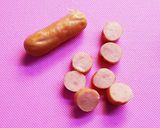 簡単 キャラ弁おかず☆フランクくまちゃん作り方1写真