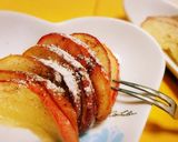 薄切り林檎のバターシュガーオーブン焼き☆作り方5写真