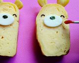 キャラ弁 デコおかず☆玉子焼きくまちゃん作り方4写真