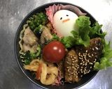 タレ漬け鶏モモとブロッコリー♪レンジ♪作り方4写真
