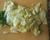 野菜炒めの卵とじ作り方1写真