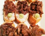 行楽に＊牛肉とわさびの大人いなり寿司作り方18写真