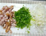 なんちゃってカレーピラフのオムライス☆作り方1写真