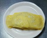 なんちゃってカレーピラフのオムライス☆作り方8写真