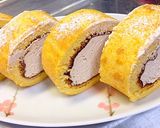 簡単ふわふわなコーヒー風味ロールケーキ作り方12写真