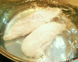 *常備菜*小松菜と蒸し鶏のからし和え作り方1写真