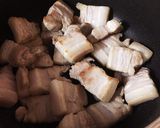 市販のタレで簡単！ご飯がすすむ豚の角煮作り方2写真