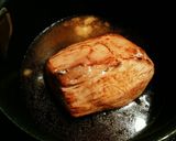 豚ももブロック肉でコトコト煮豚♡お弁当に作り方2写真