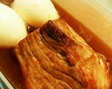 豚ももブロック肉でコトコト煮豚♡お弁当に作り方9写真