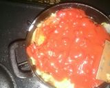 スキレットでトマトとチキンの煮込み作り方6写真