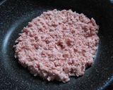 卵の豚ひき肉重ね作り方2写真