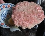 卵の豚ひき肉重ね作り方3写真