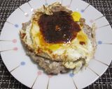 卵の豚ひき肉重ね作り方6写真