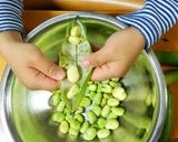 喜界島の島そら豆炊き込みご飯作り方1写真