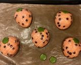 苺のチョコチップメロンパン作り方15写真