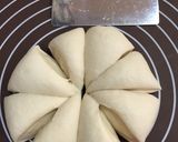 手ごね☆バター無☆もちチョコクリームぱん作り方13写真